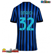 Camisa de Futebol Inter Milan Federico Dimarco #32 Equipamento Principal Mulheres 2025-26 Manga Curta